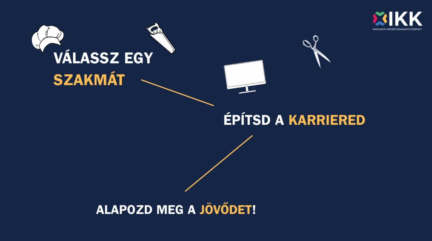 Rövid videó a pályaválasztás megkönnyítése érdekében